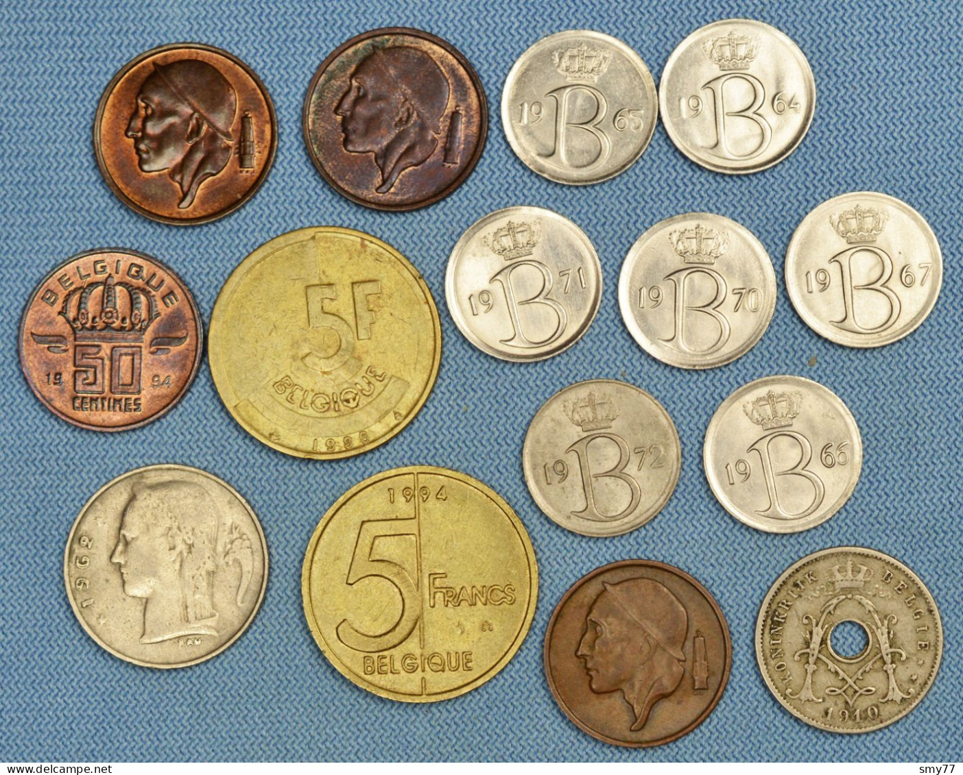 Belgique / Belgium ► Fautées - Error Coins ◄ Lot 15x • See / Voir Détails & Photos • [24-554] - Collezioni