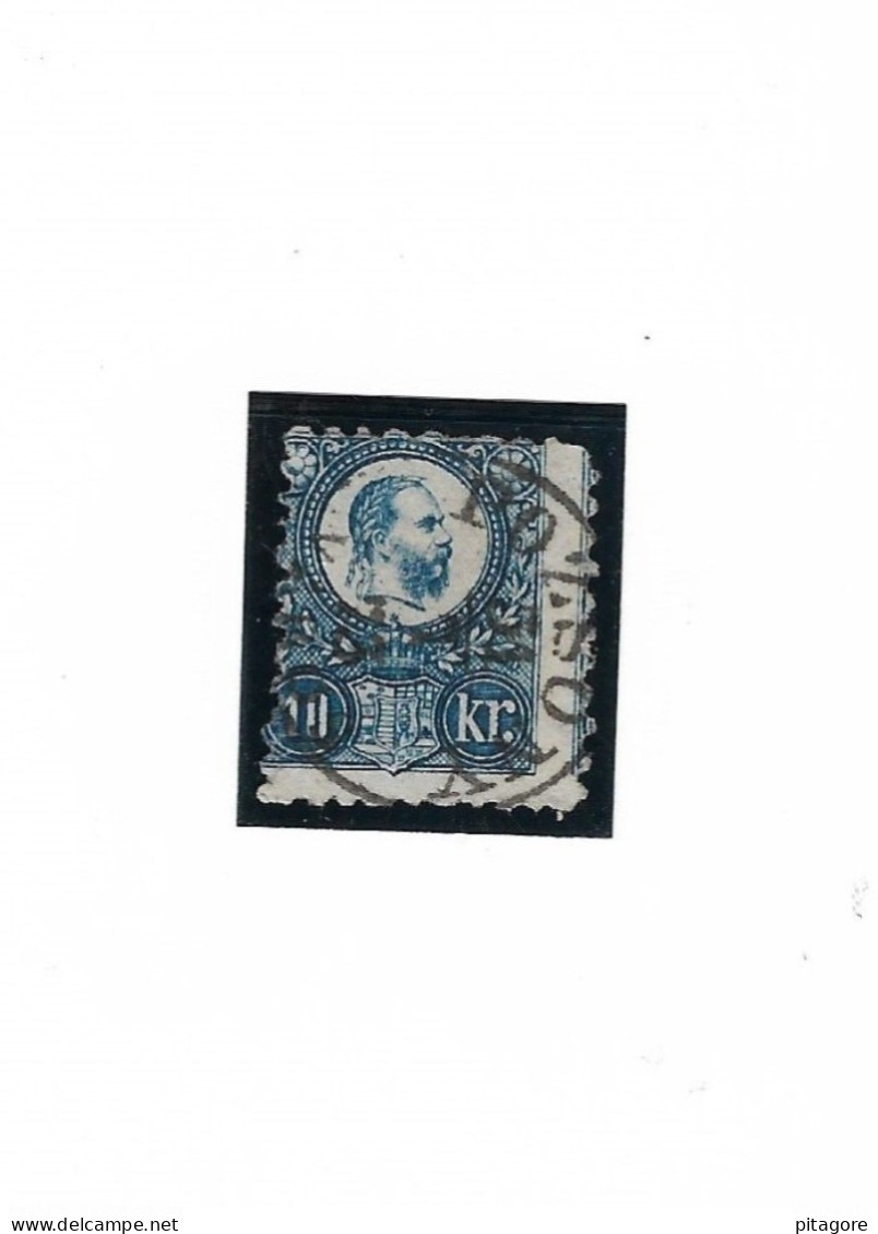 Timbre De Hongrie,  N: 10(e)  Dentelé 9 1/2,année 1871, Belle Oblitération - Gebruikt