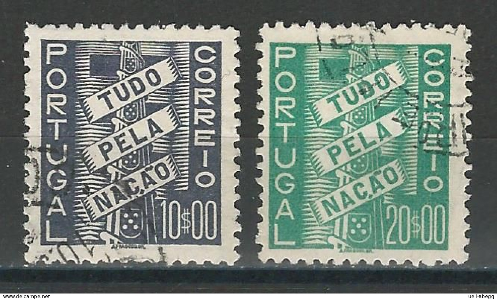 Portugal Mi 630-31 O - Usati