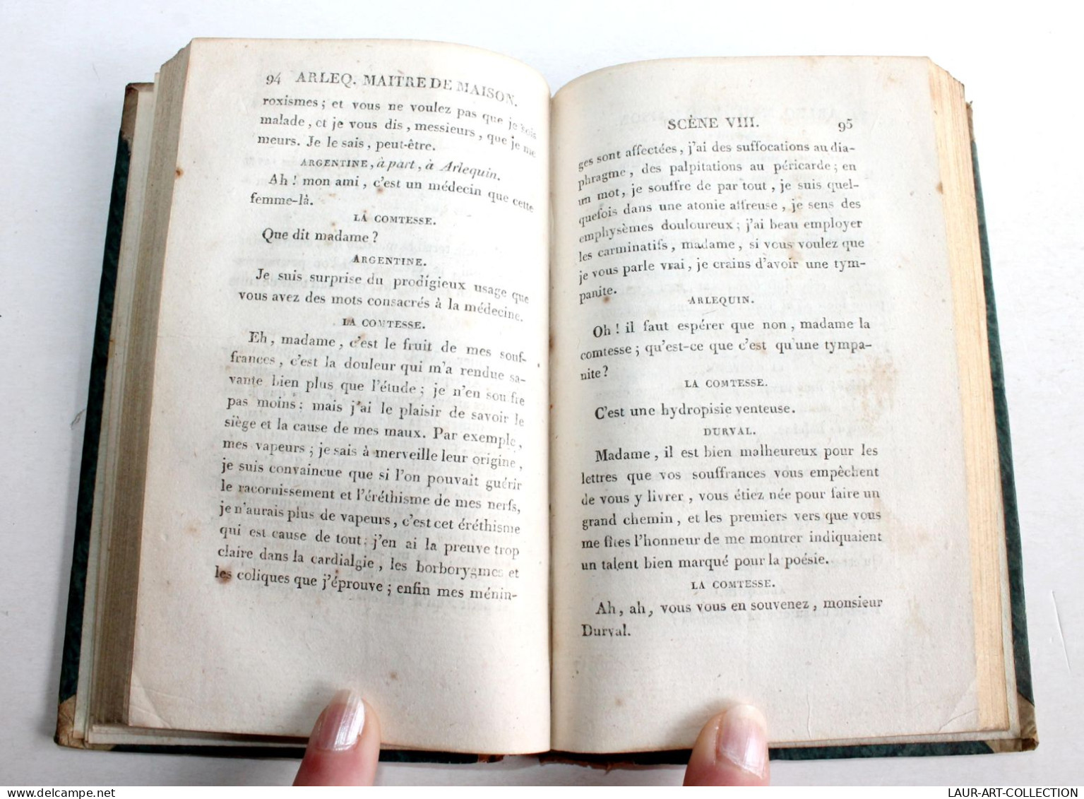 NOUVEAUX MELANGES DE POESIE ET DE LITTERATURE DE FLORIAN 1810 + 17 PIECE COMEDIE / ANCIEN LIVRE XIXe SIECLE (1803.84) - Autores Franceses