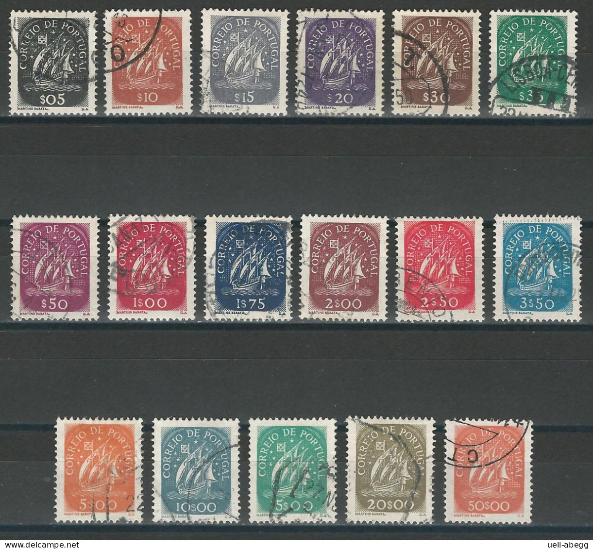 Portugal Mi 646-62 O - Used Stamps