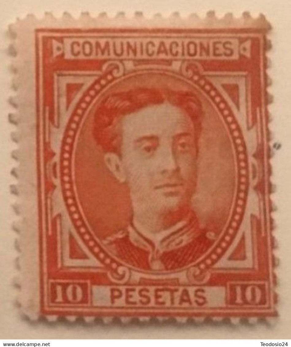 España 1876 Alfonso XII. EDIFIL 182 (0) - Unused Stamps