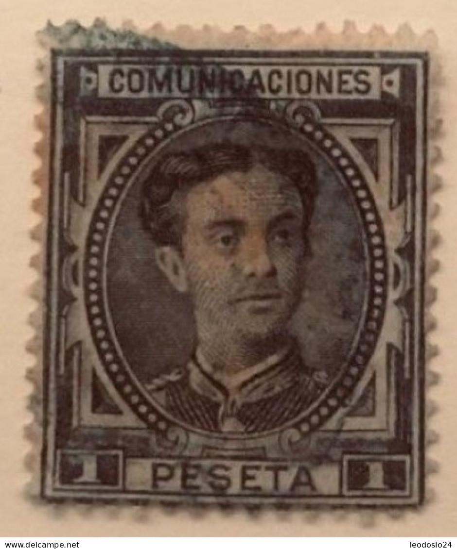 España 1876 Alfonso XII. EDIFIL 180 - Used Stamps