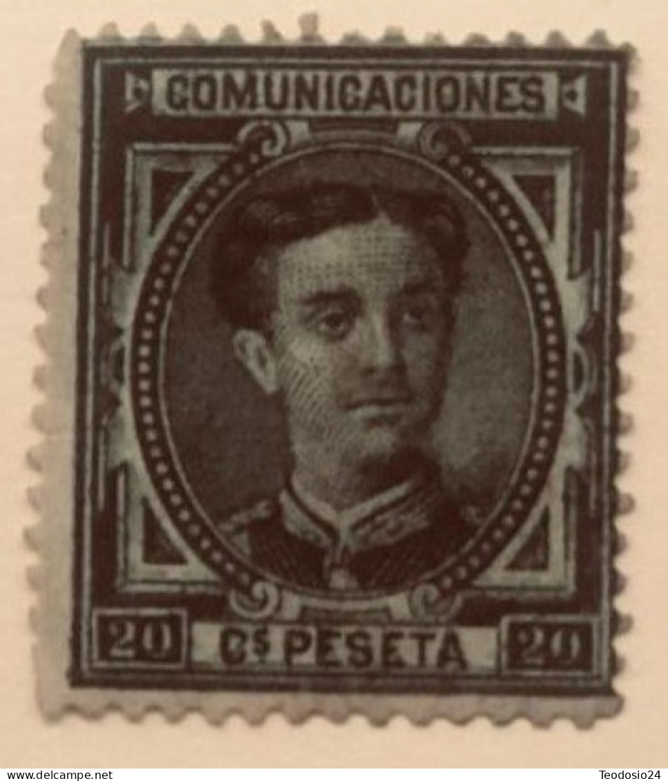 España 1876 Alfonso XII. EDIFIL 176 (0) - Ungebraucht