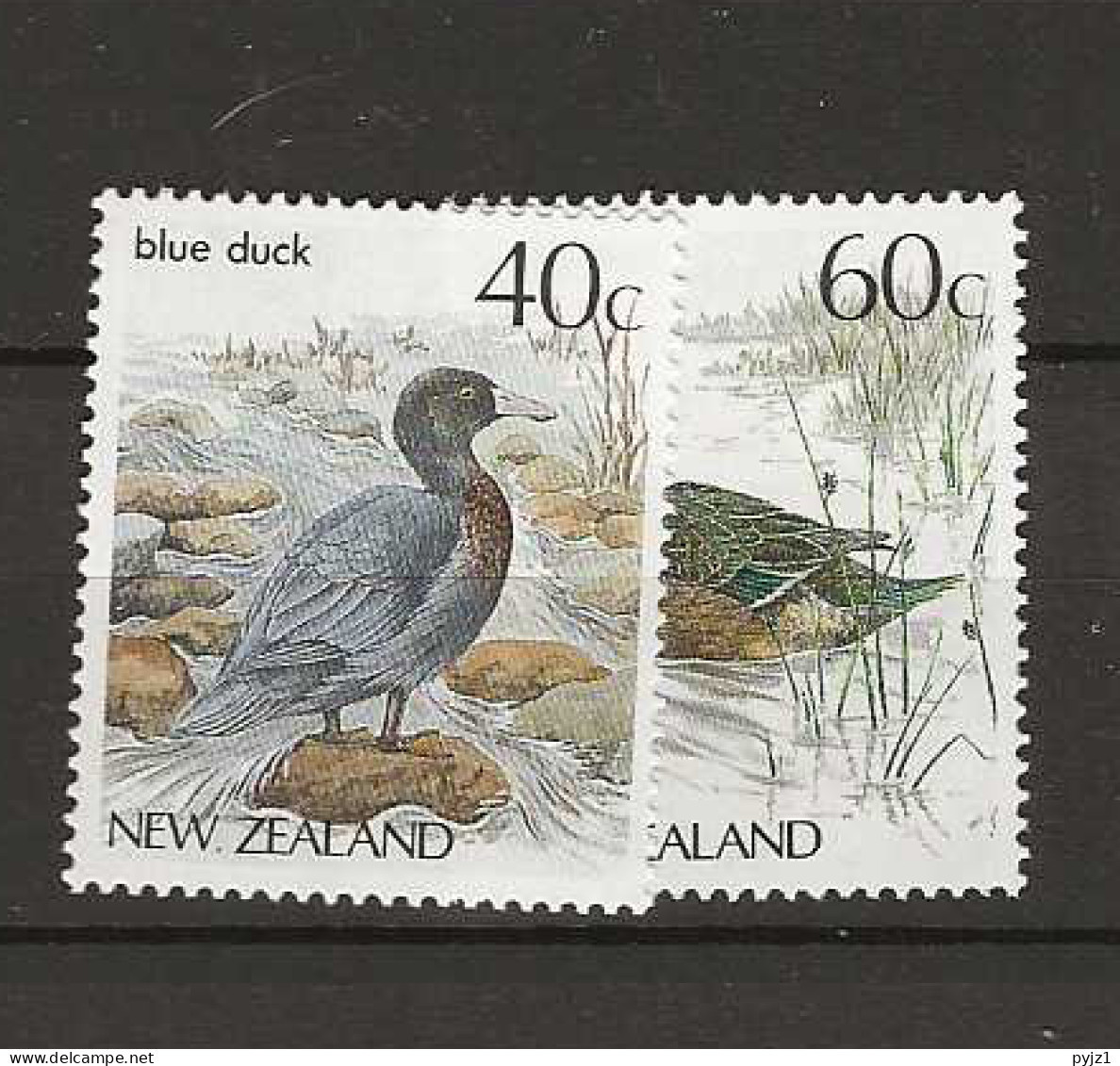 1987 MNH New Zealand Mi 984-85, Postfris** - Ungebraucht