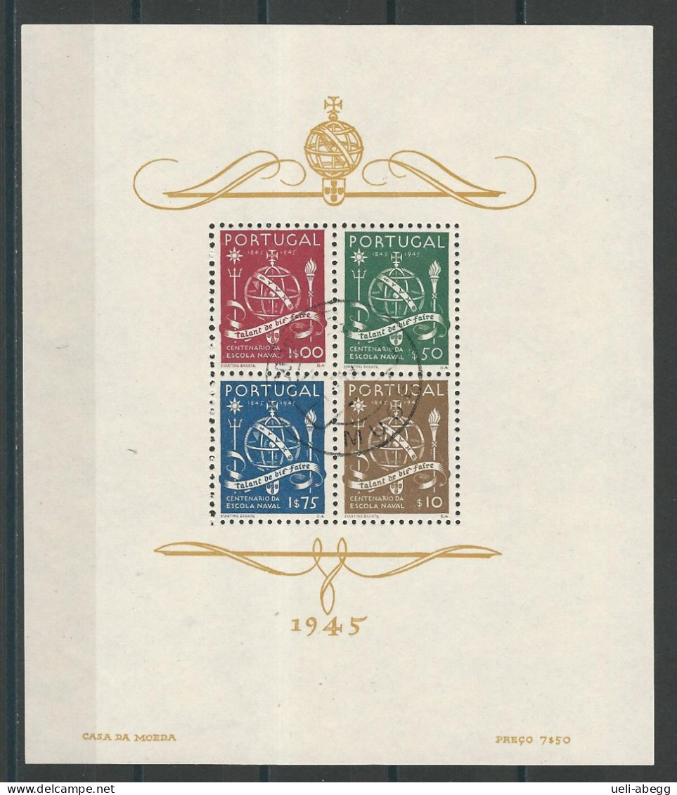 Portugal Mi Bl.9 O - Blocs-feuillets