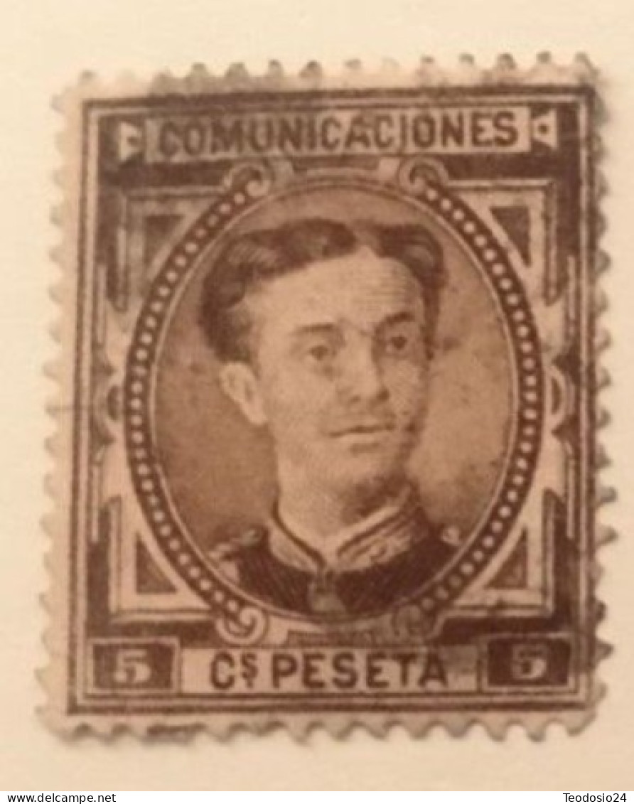 España 1876 Alfonso XII. EDIFIL 174 - Oblitérés