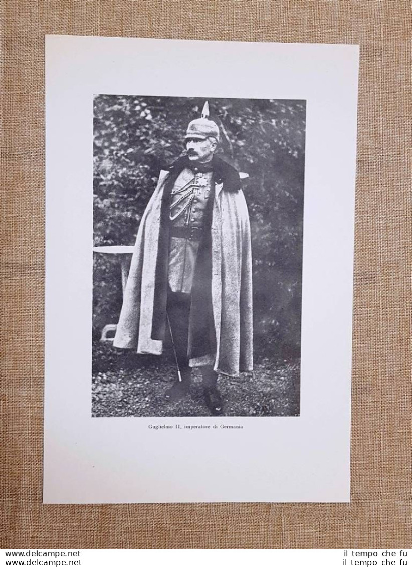 Guglielmo II Di Germania E Prussia Berlino 1859 – Doorn 1941 Imperatore - Autres & Non Classés