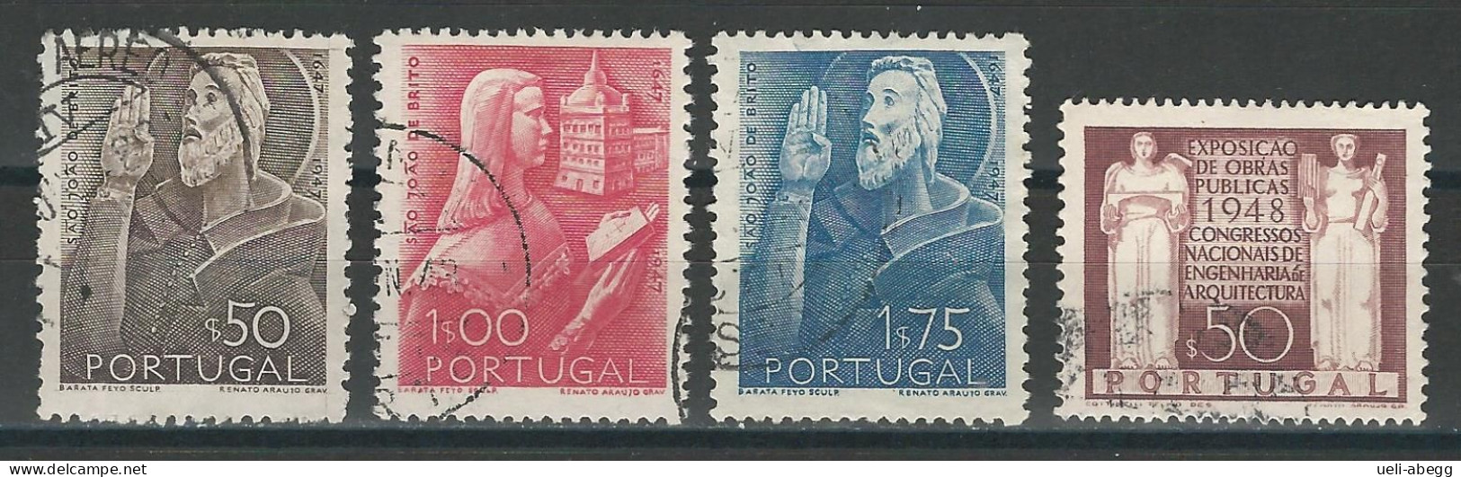 Portugal Mi 721-24 O - Gebraucht