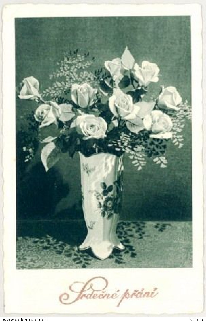 Nice Roses Congratulation Card ... XA816 Used 1934 - Vornamen