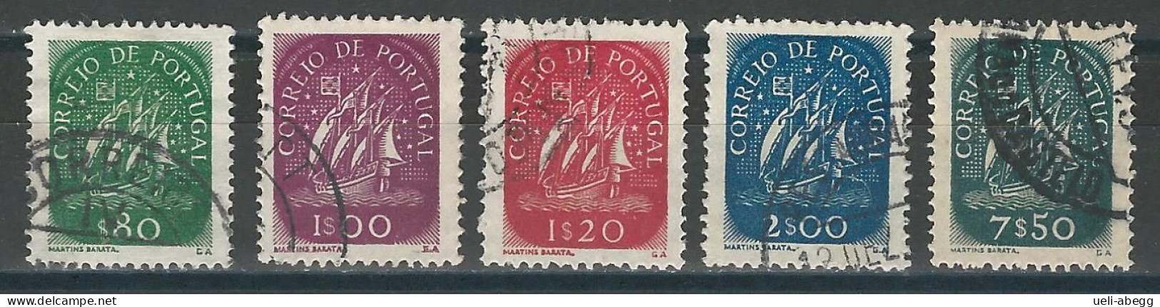 Portugal Mi 725-29 O - Used Stamps