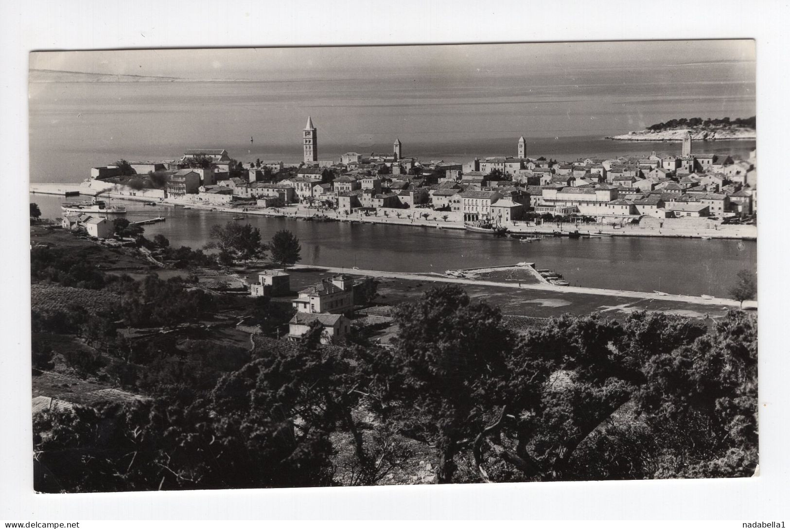 1966. YUGOSLAVIA,CROATIA,RAB ISLAND,POSTCARD,USED - Yougoslavie