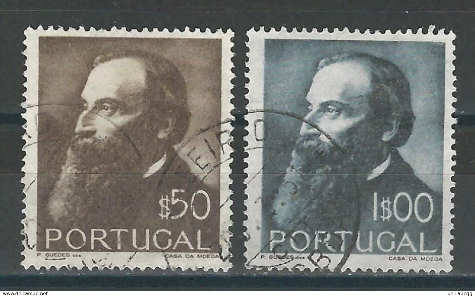 Portugal Mi 758-59 O - Usati