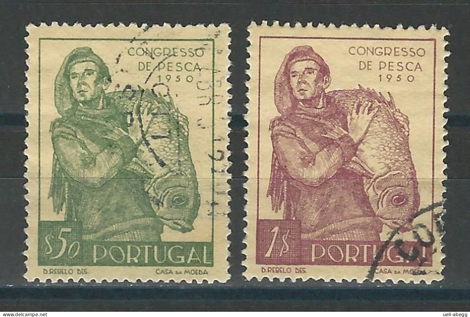 Portugal Mi 760-61 O - Gebraucht