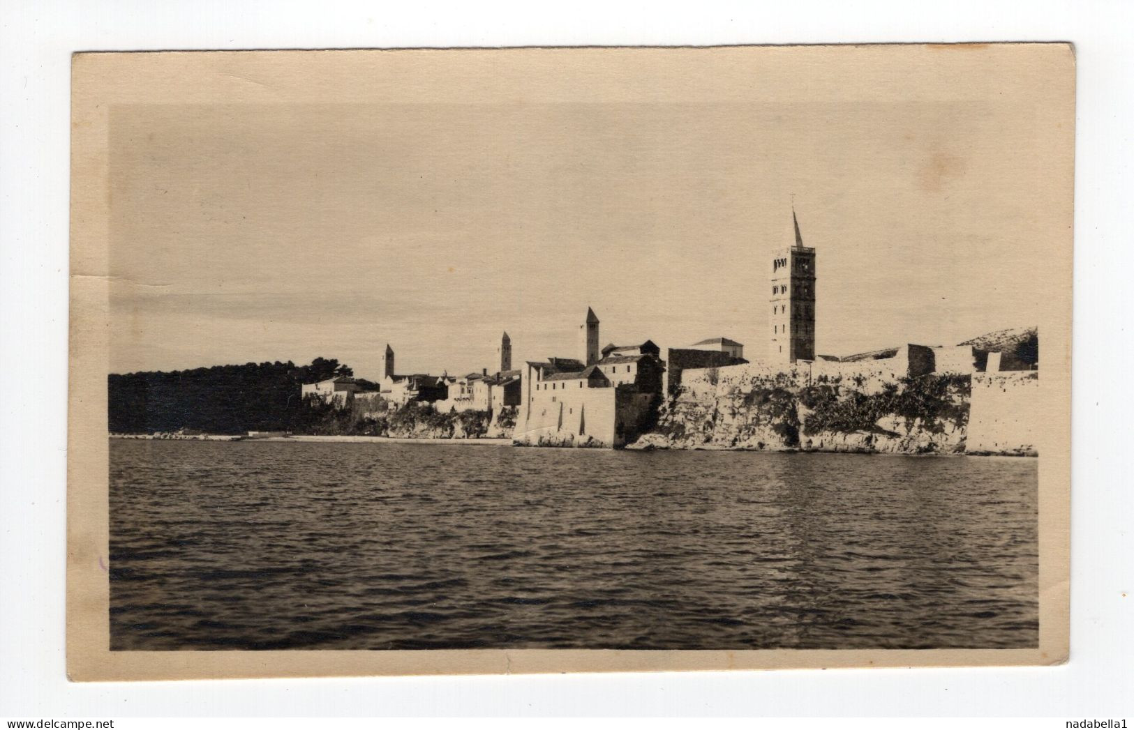 1950. YUGOSLAVIA,CROATIA,RAB ISLAND,POSTCARD,USED - Yougoslavie