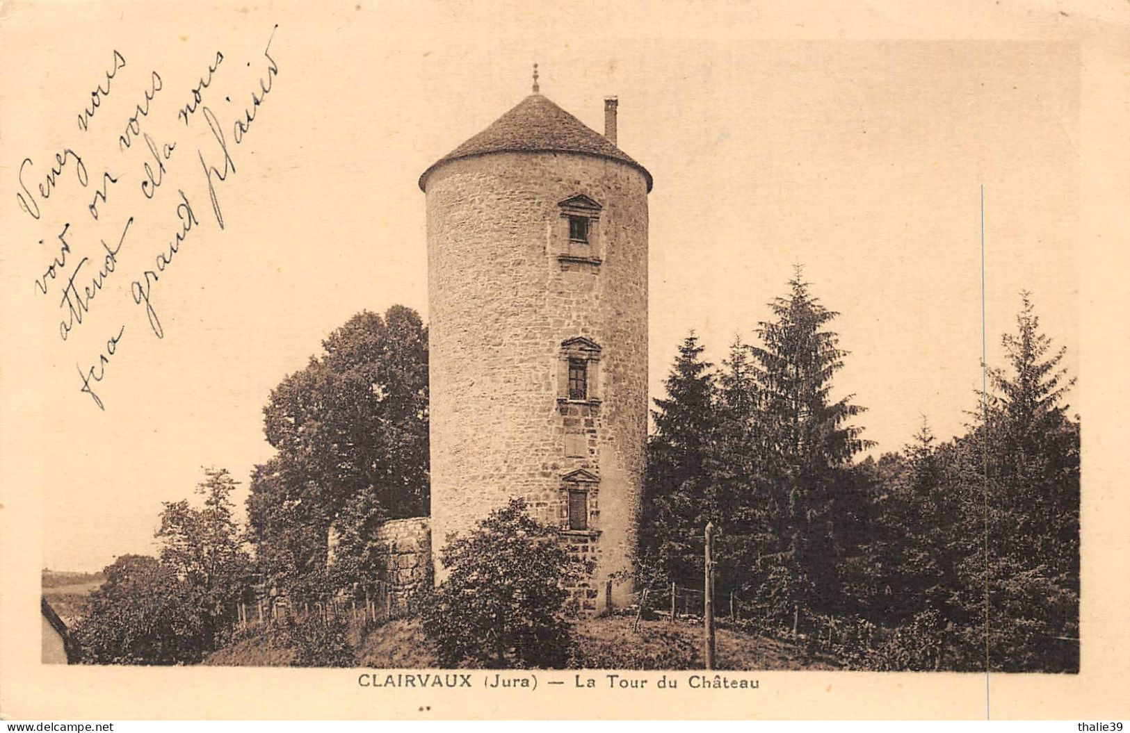 Clairvaux Tour Du Château - Clairvaux Les Lacs