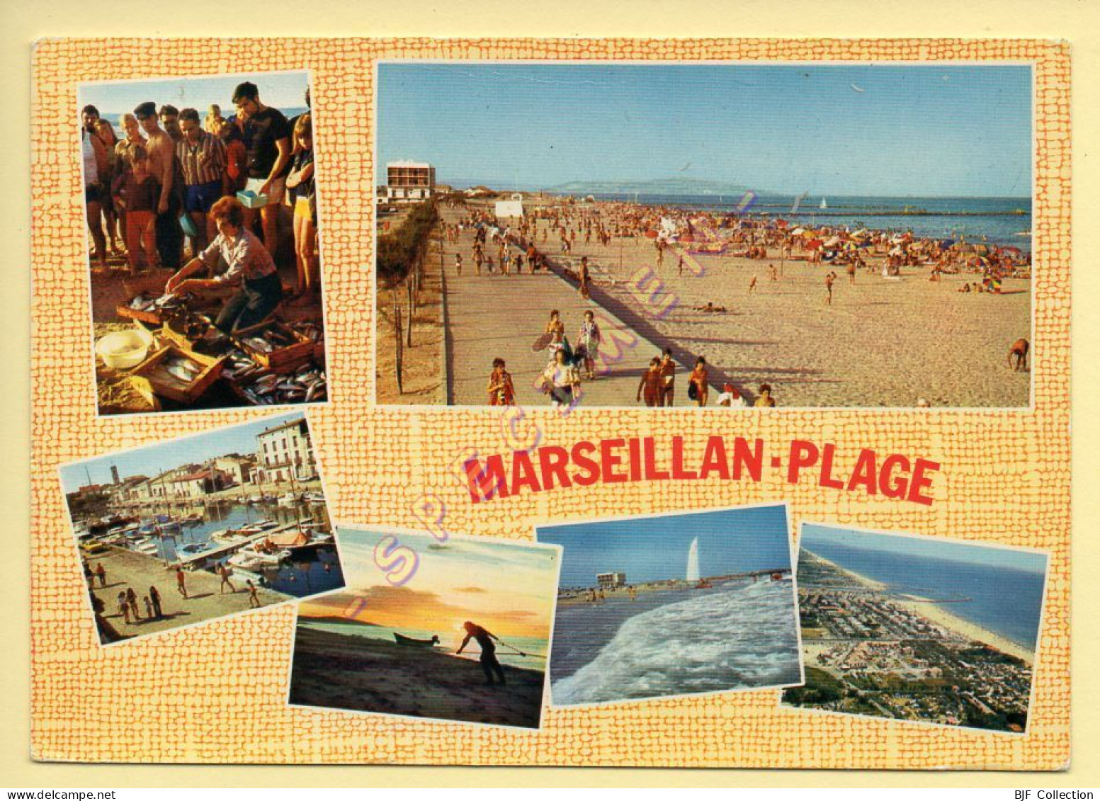 34. MARSEILLAN-PLAGE – Multivues (animée) (voir Scan Recto/verso) - Marseillan