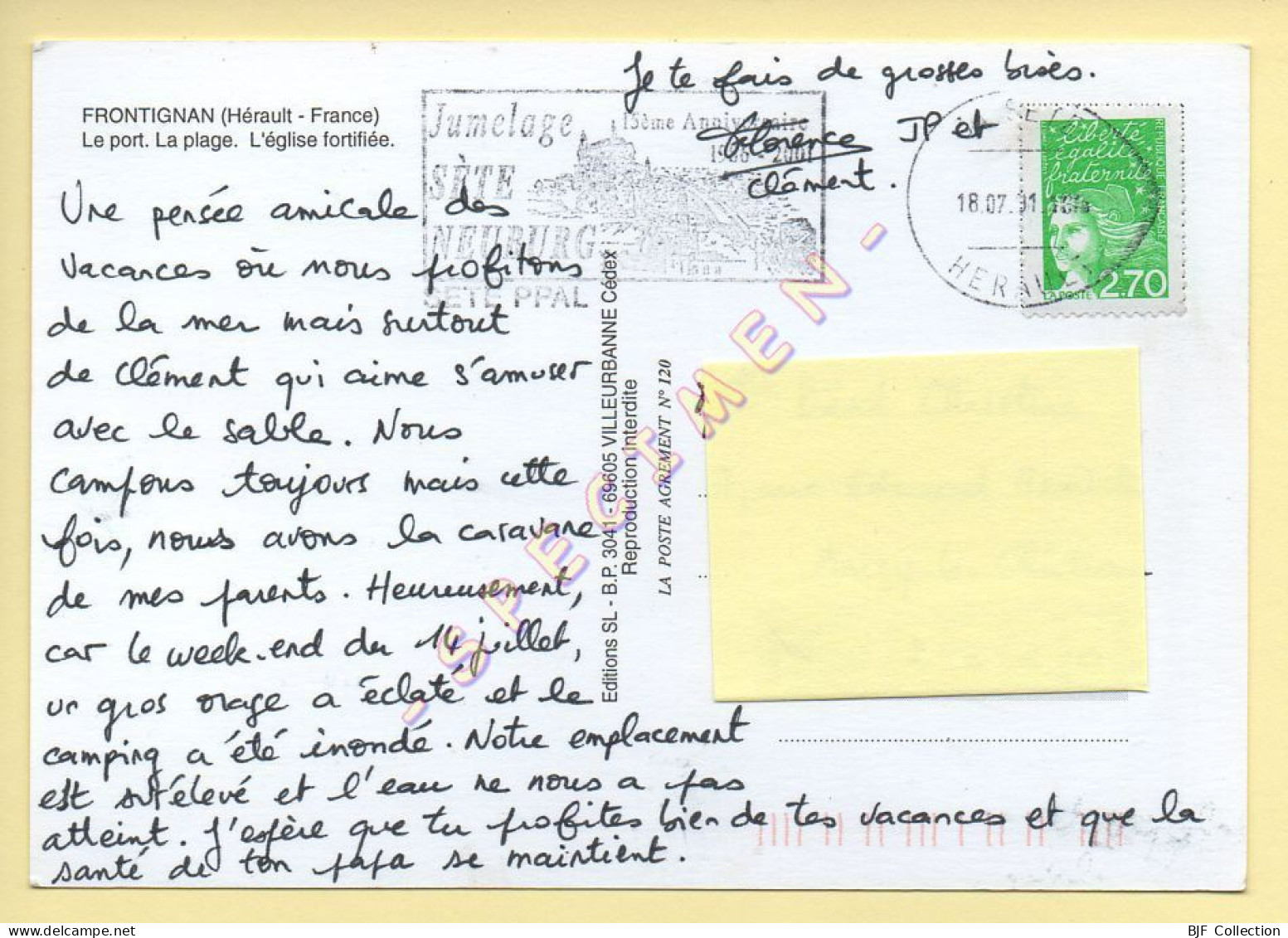 34. FRONTIGNAN – Multivues (animée) (voir Scan Recto/verso) - Frontignan