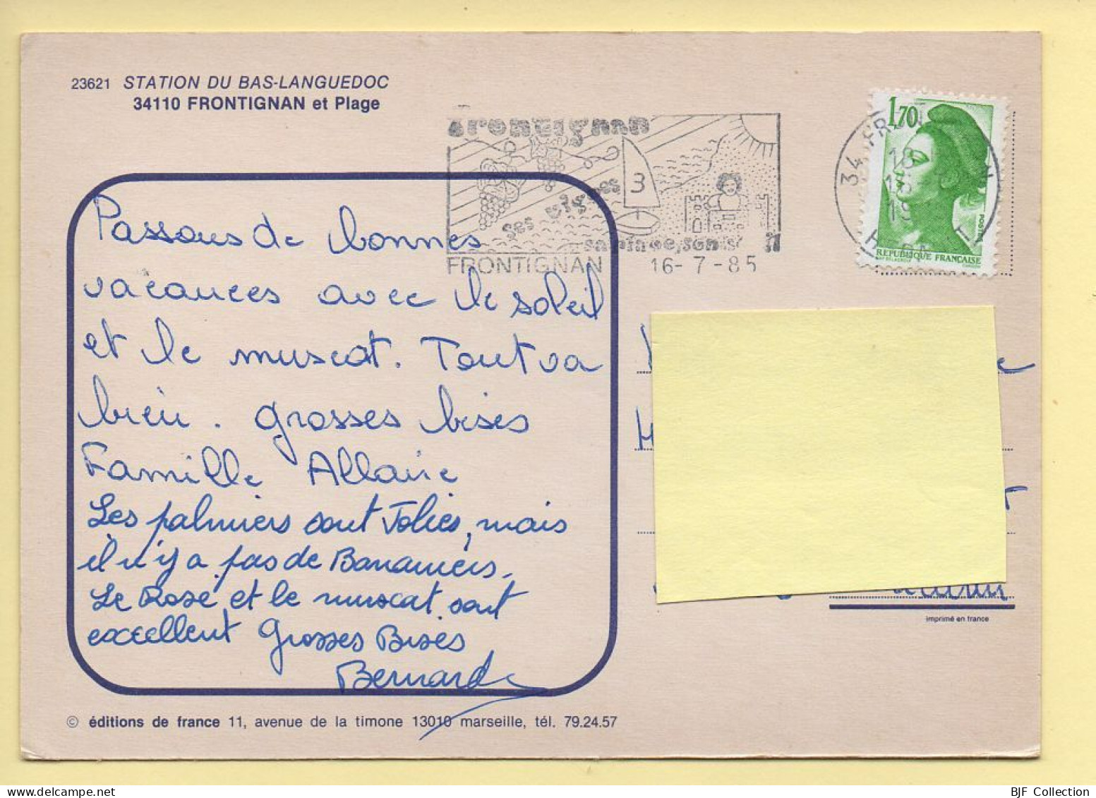 34. FRONTIGNAN  Et PLAGE – Multivues (voir Scan Recto/verso) - Frontignan