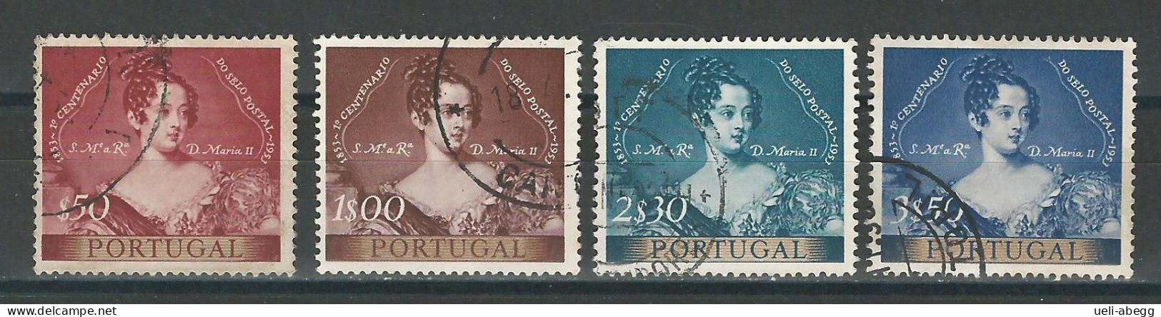 Portugal Mi 815-16, 818-19 O - Used Stamps