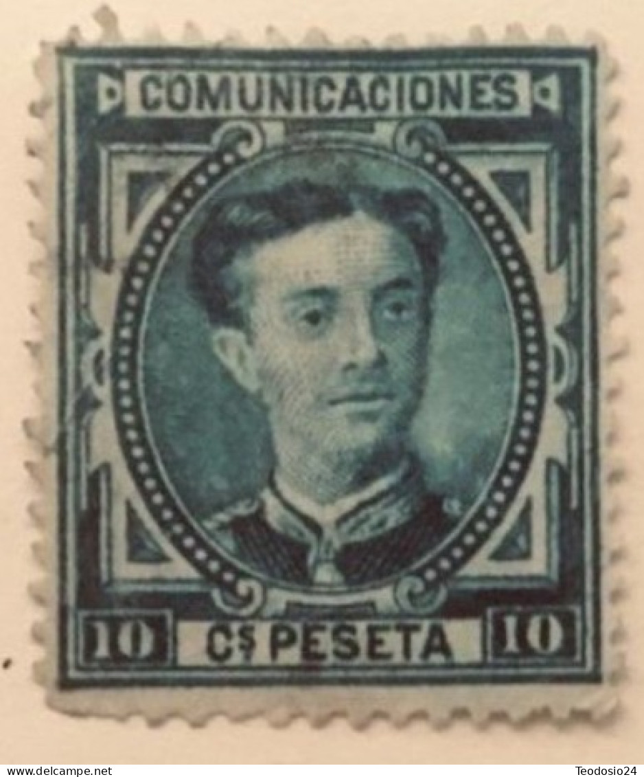 España 1876 Alfonso XII. EDIFIL 175 (0) - Ungebraucht