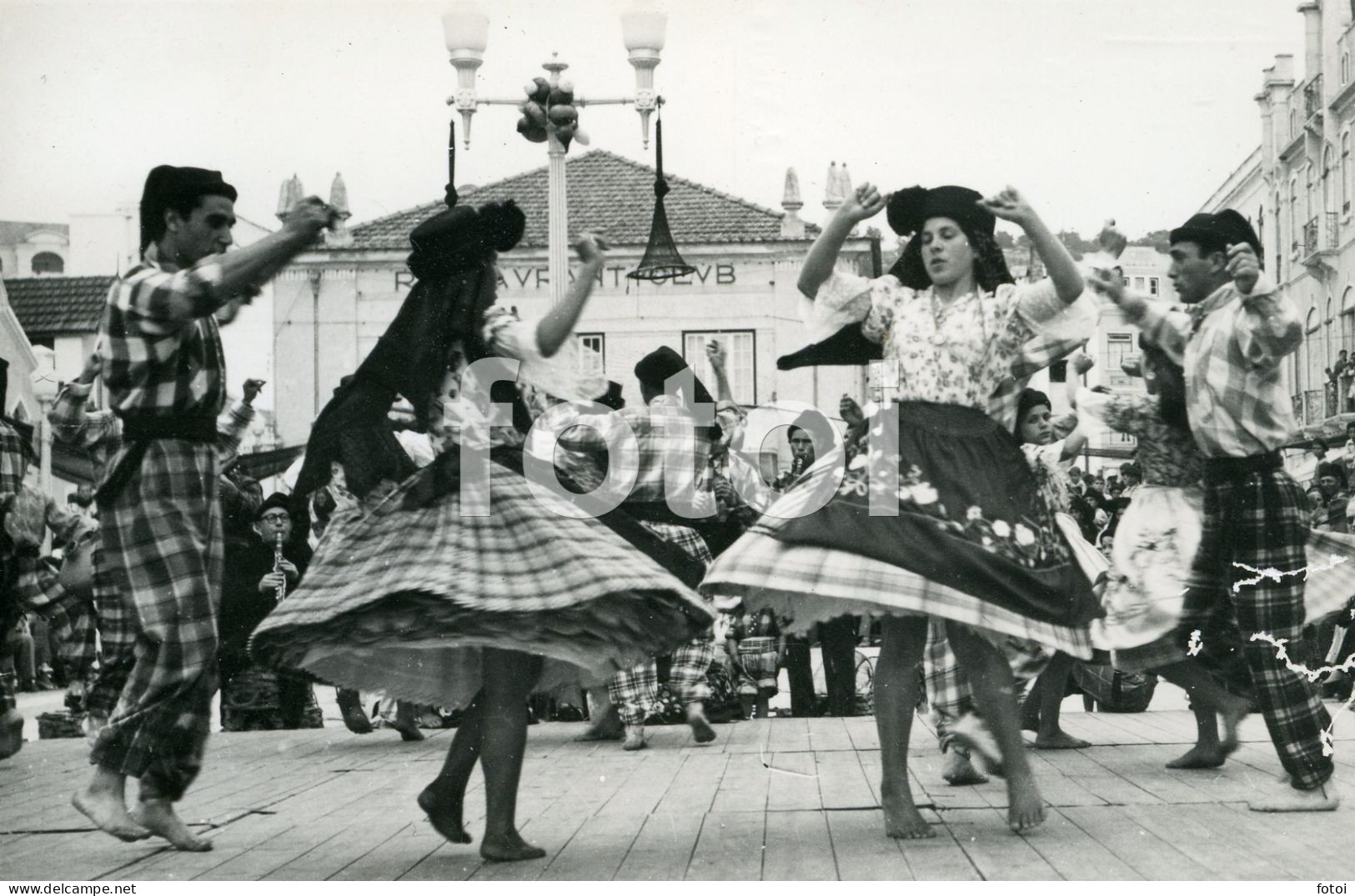 1964 REAL PHOTO FOTO FOLK RANCHO TA MAR POSTCARD ED AGENCIA VIEIRA NAZARE LEIRIA PORTUGAL CARTE POSTALE POSTAL - Leiria