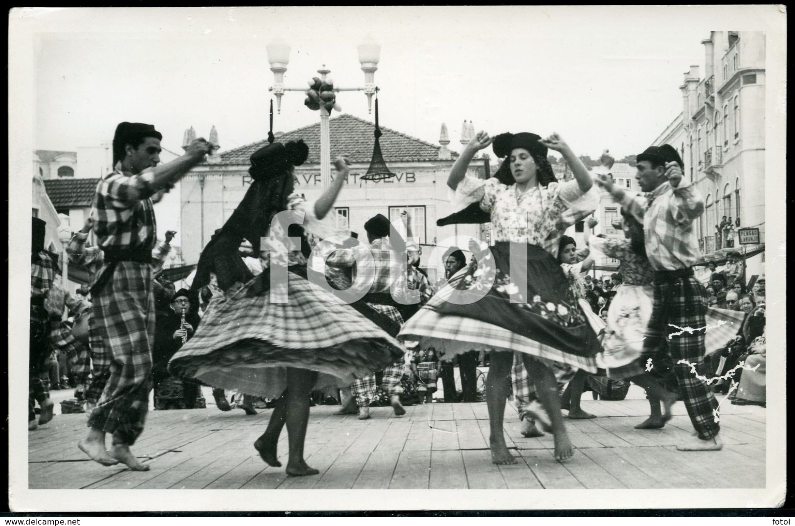 1964 REAL PHOTO FOTO FOLK RANCHO TA MAR POSTCARD ED AGENCIA VIEIRA NAZARE LEIRIA PORTUGAL CARTE POSTALE POSTAL - Leiria
