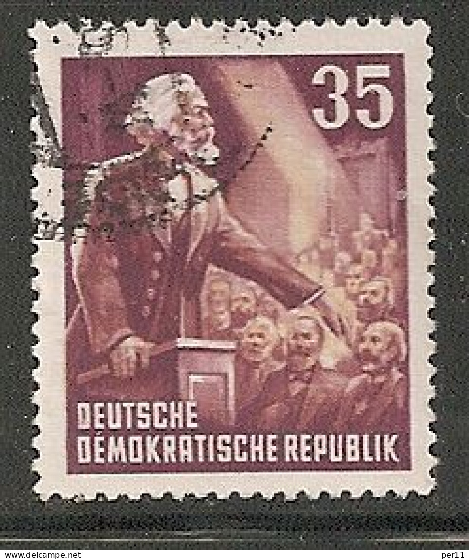 DDR 1953; Cancelled (o);   Mi:348 + 350             (ddr034) - Gebraucht