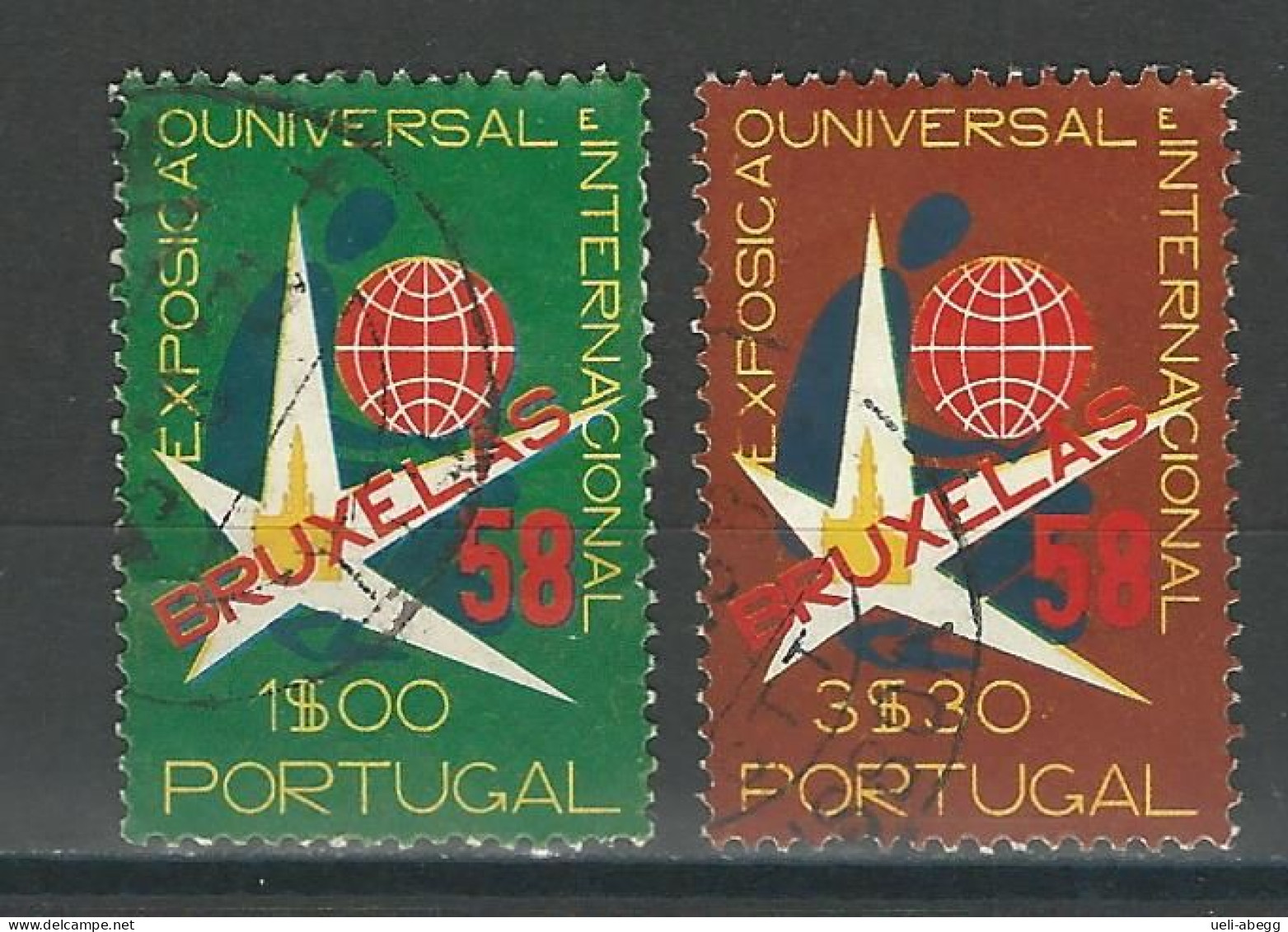 Portugal Mi 862-63 O - Usado