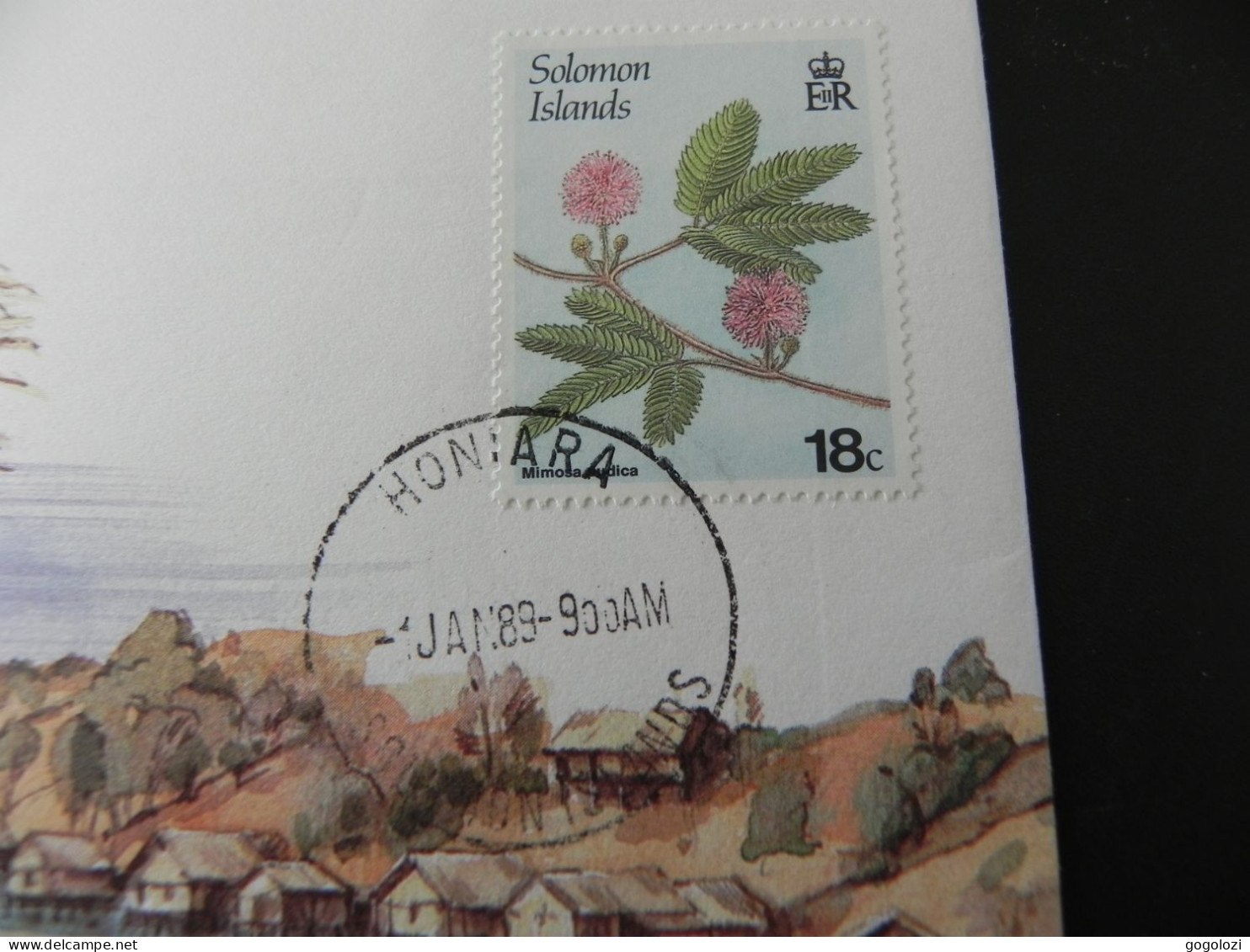 Solomon Islands 20 Cents 1977 - Numis Letter 1989 - Sonstige – Ozeanien