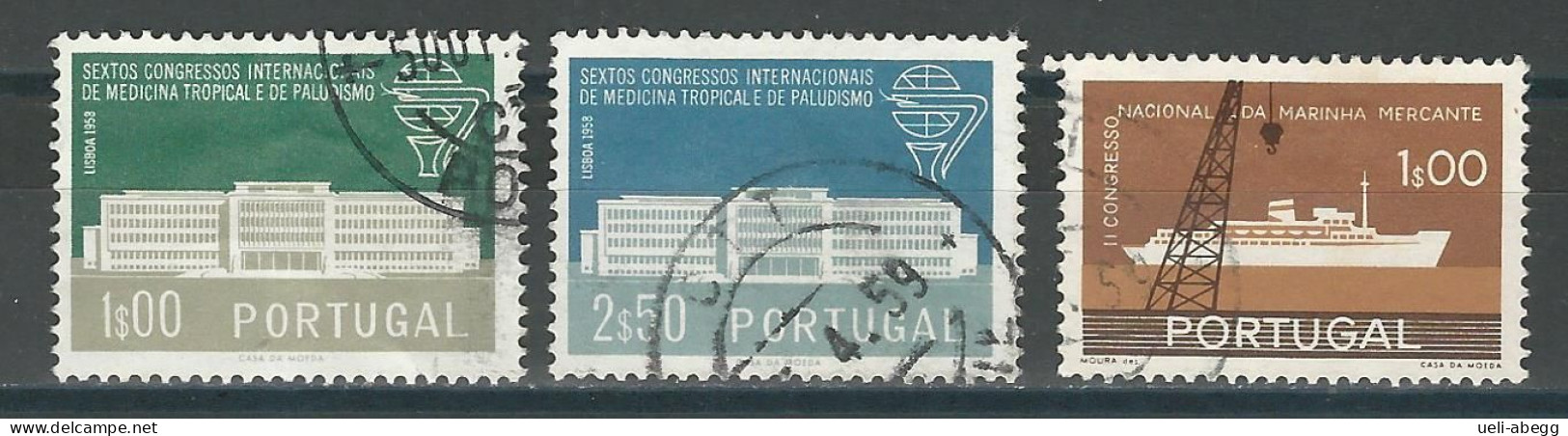 Portugal Mi 868-70 O - Gebraucht