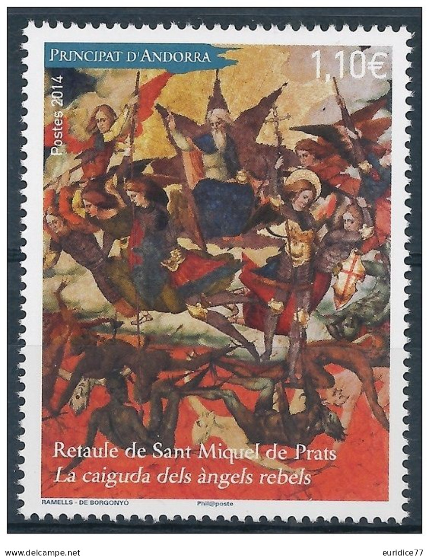 French Andorra 2014 - Sant Miquel De Prats Mnh** - Ungebraucht