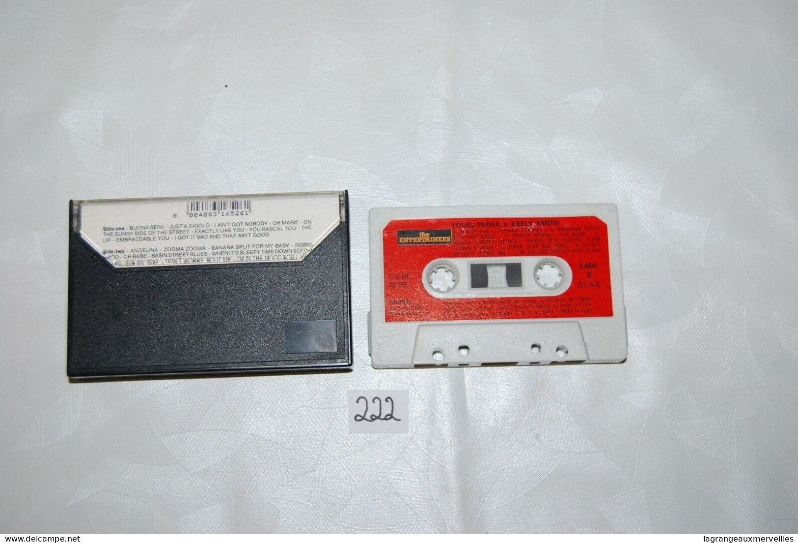 C222 K7 Audio - Louis Prima - Cassettes Audio
