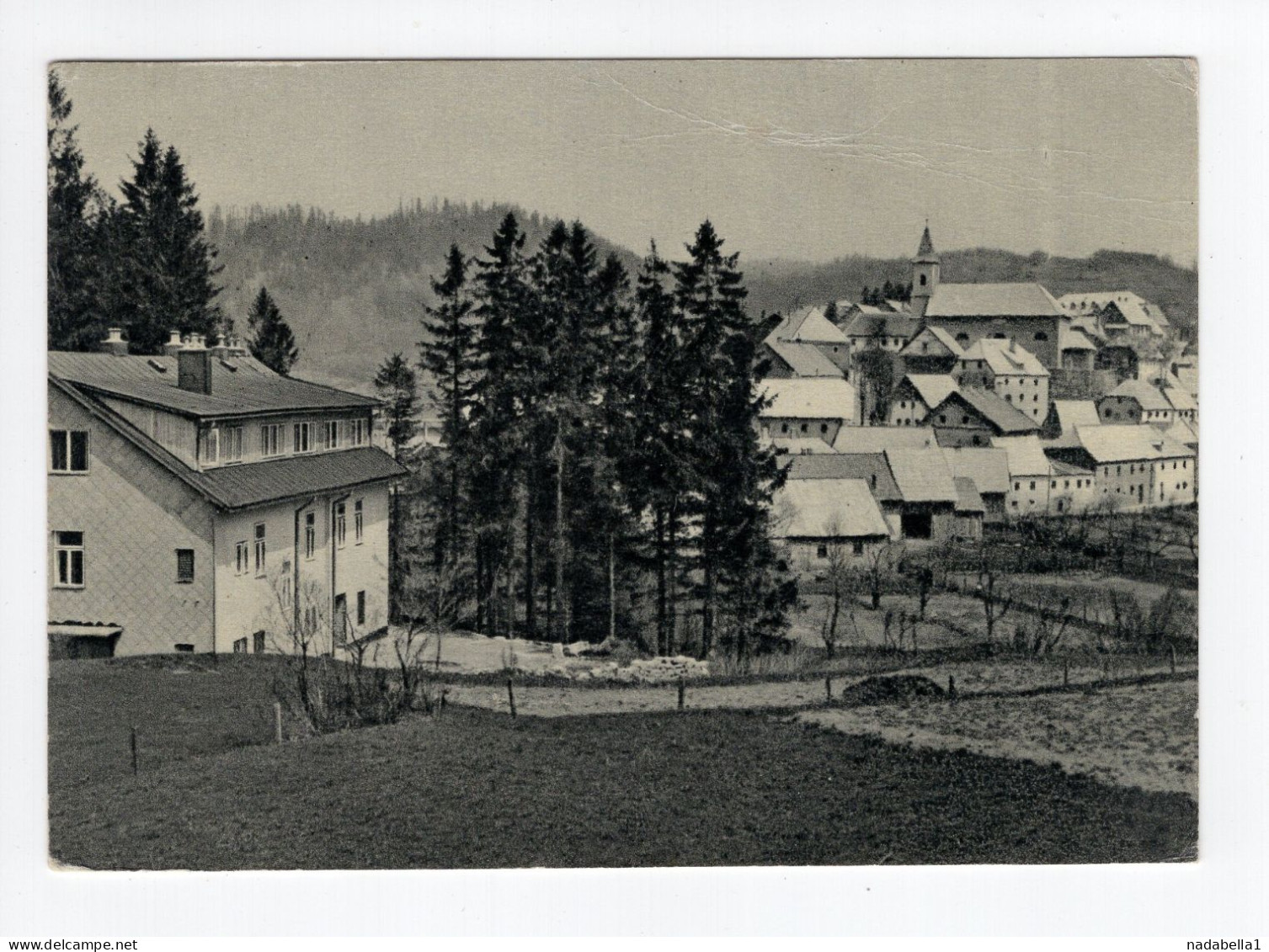 1960s YUGOSLAVIA,SLOVENIA,FUŽINE,POSTCARD,USED - Yougoslavie