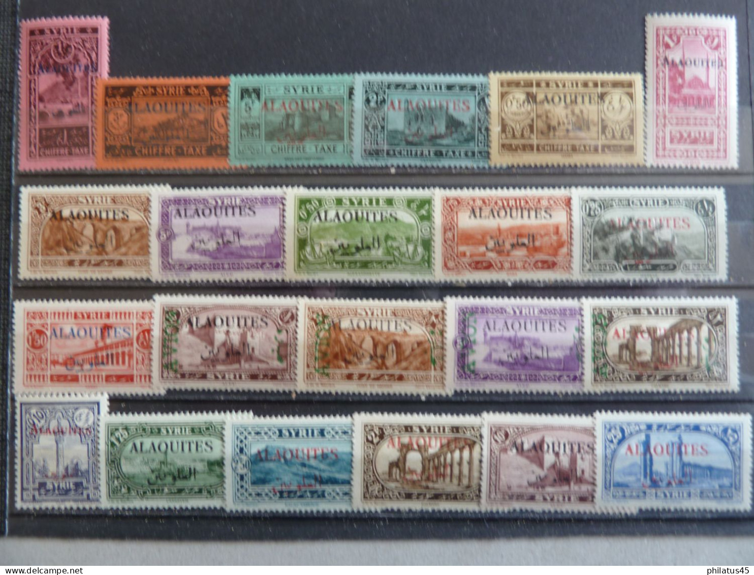 COLONIES FRANCAISES- ALAOUITES LOT DE TIMBRES NEUFS** - Nuevos