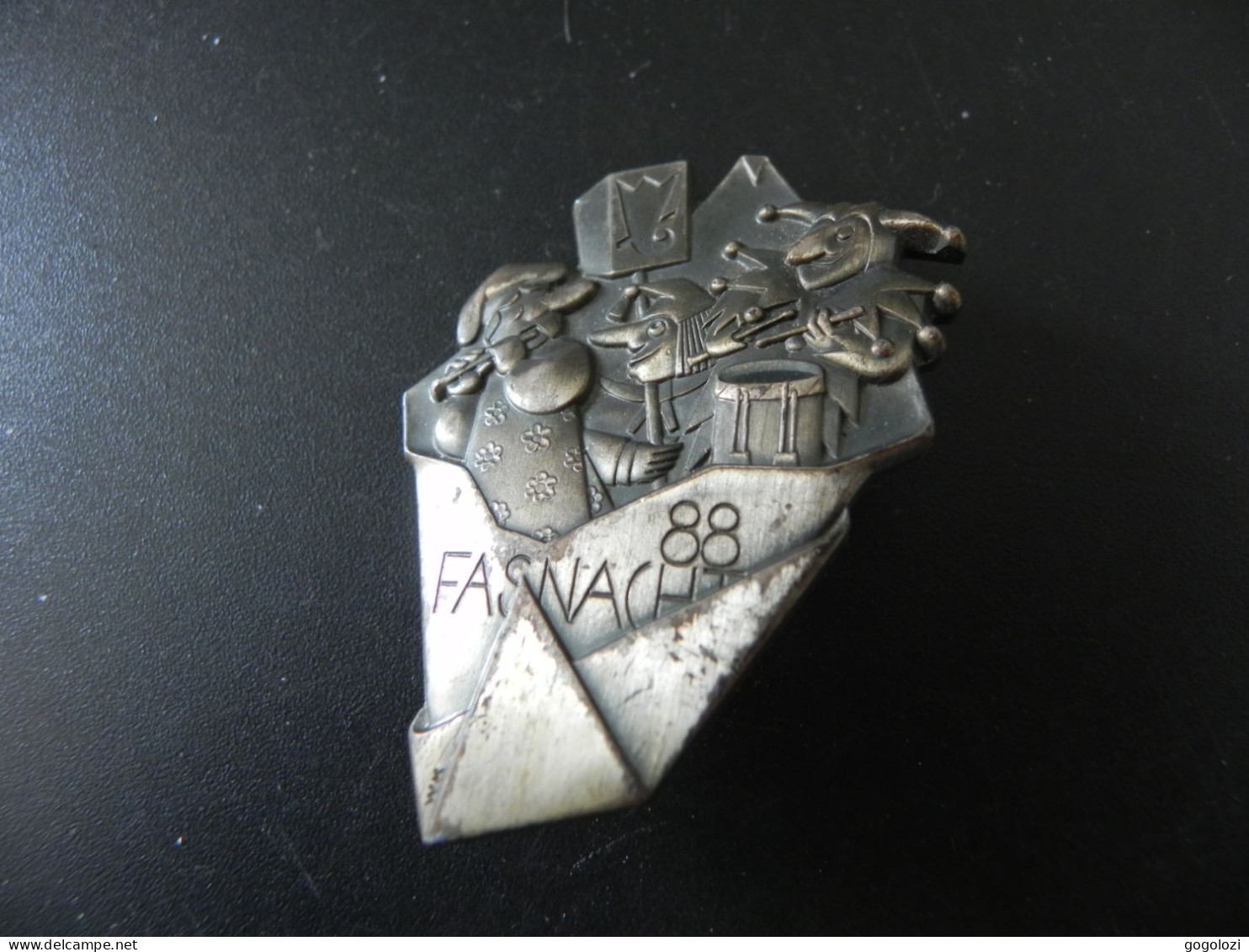 Old Badge Schweiz Suisse Svizzera Switzerland - Fasnacht Basel 1988 - Unclassified