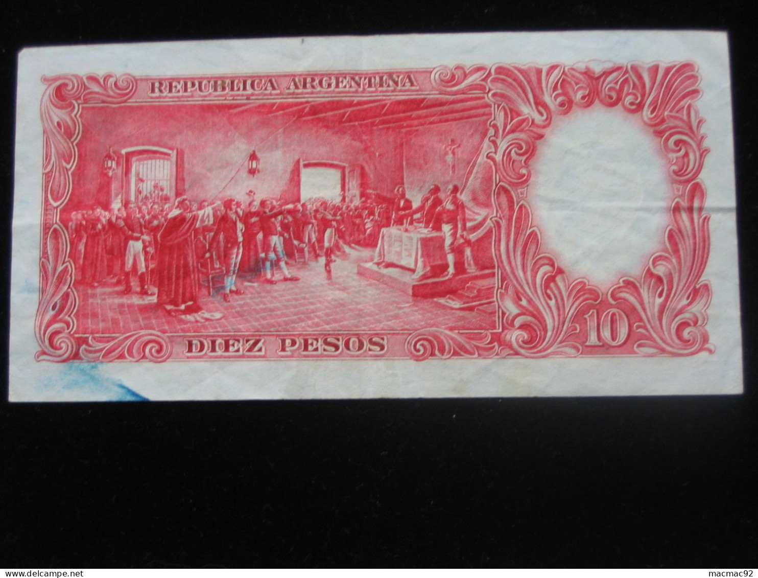 ARGENTINE - 10 Pesos 1935   **** EN  ACHAT IMMEDIAT  **** - Argentinien