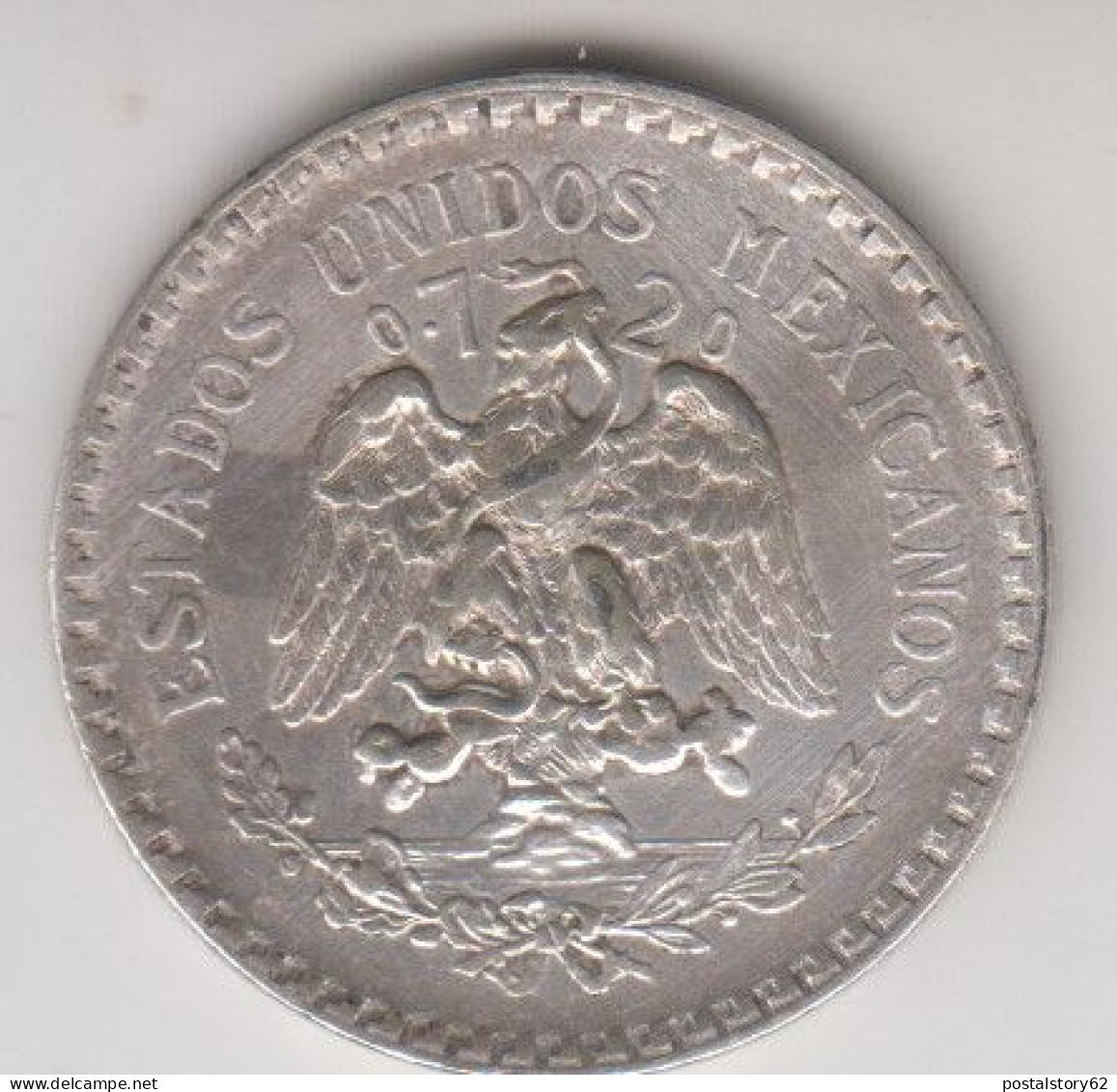 1924 Messico 1 Peso. Moneta Arg. - Messico