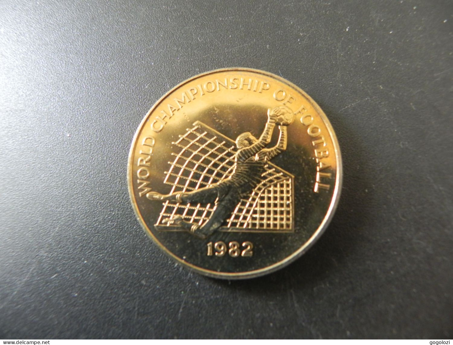 Jamaica 1 Dollar 1982 - World Championship Of Football España 1982 - Jamaique