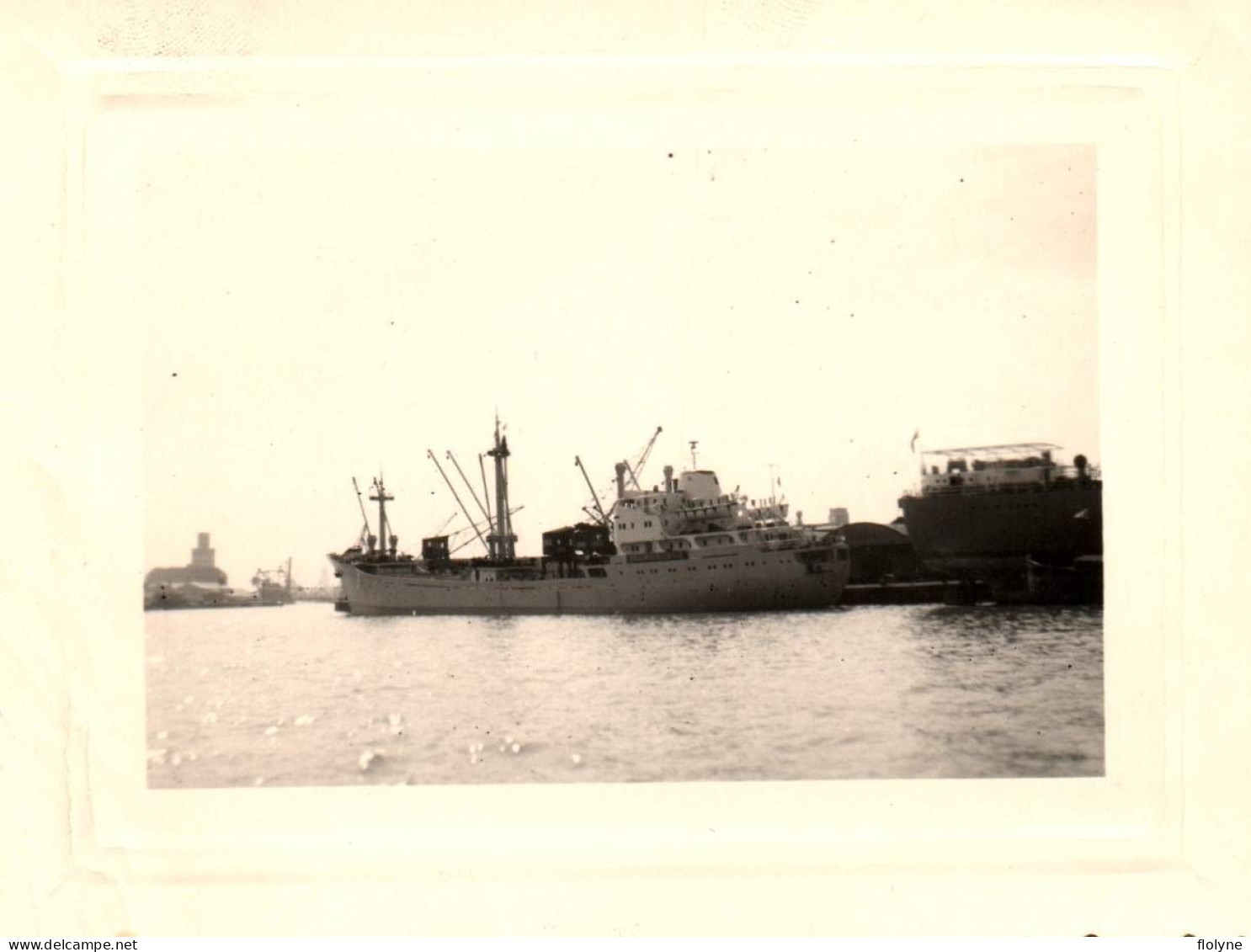 Bateau - Photo Ancienne Originale - Cargo Navire De Commerce ? - 8x10,5 Cm - Cargos