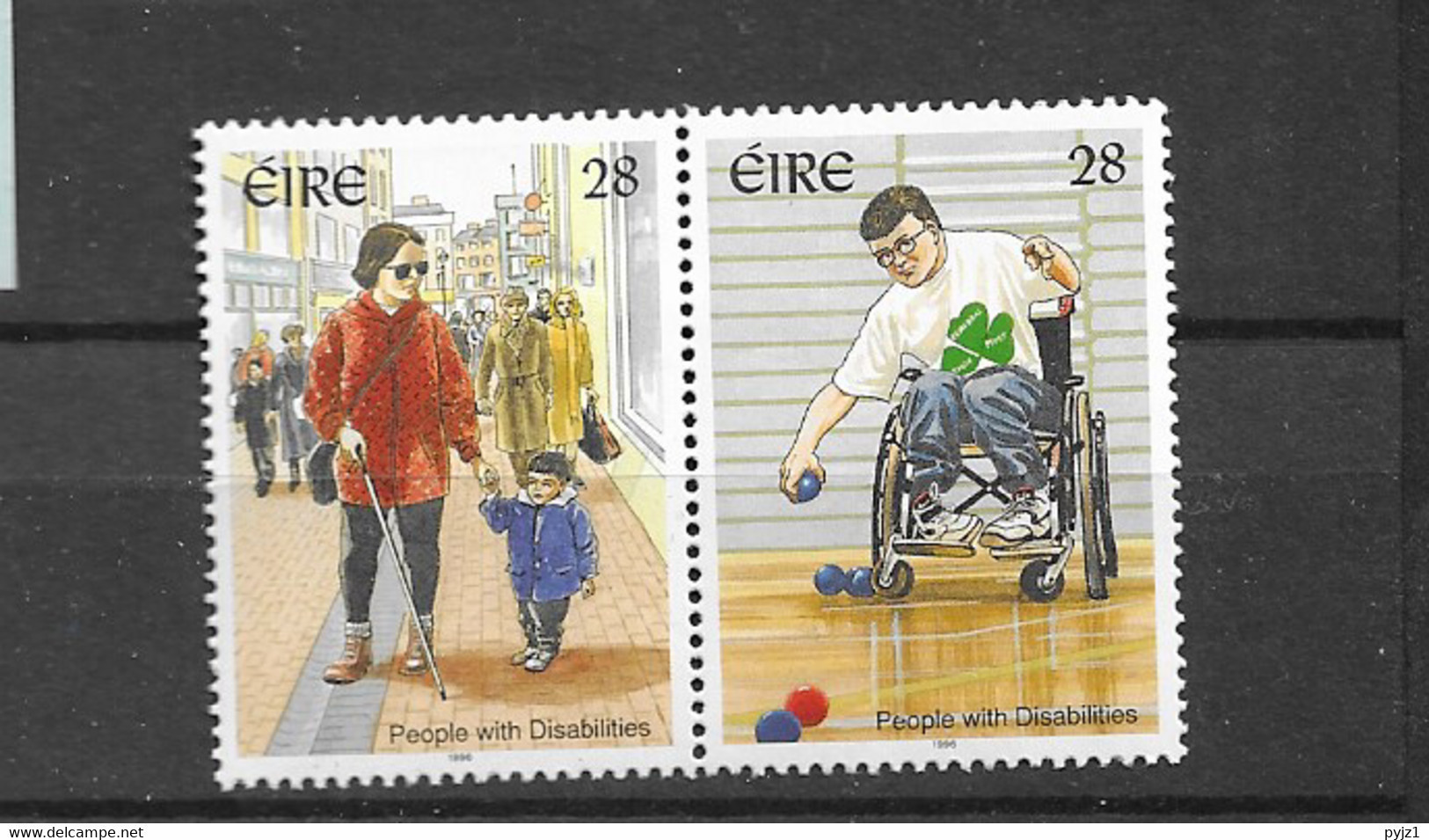 1996 MNH Ireland, Michel 958-59 Postfris** - Neufs