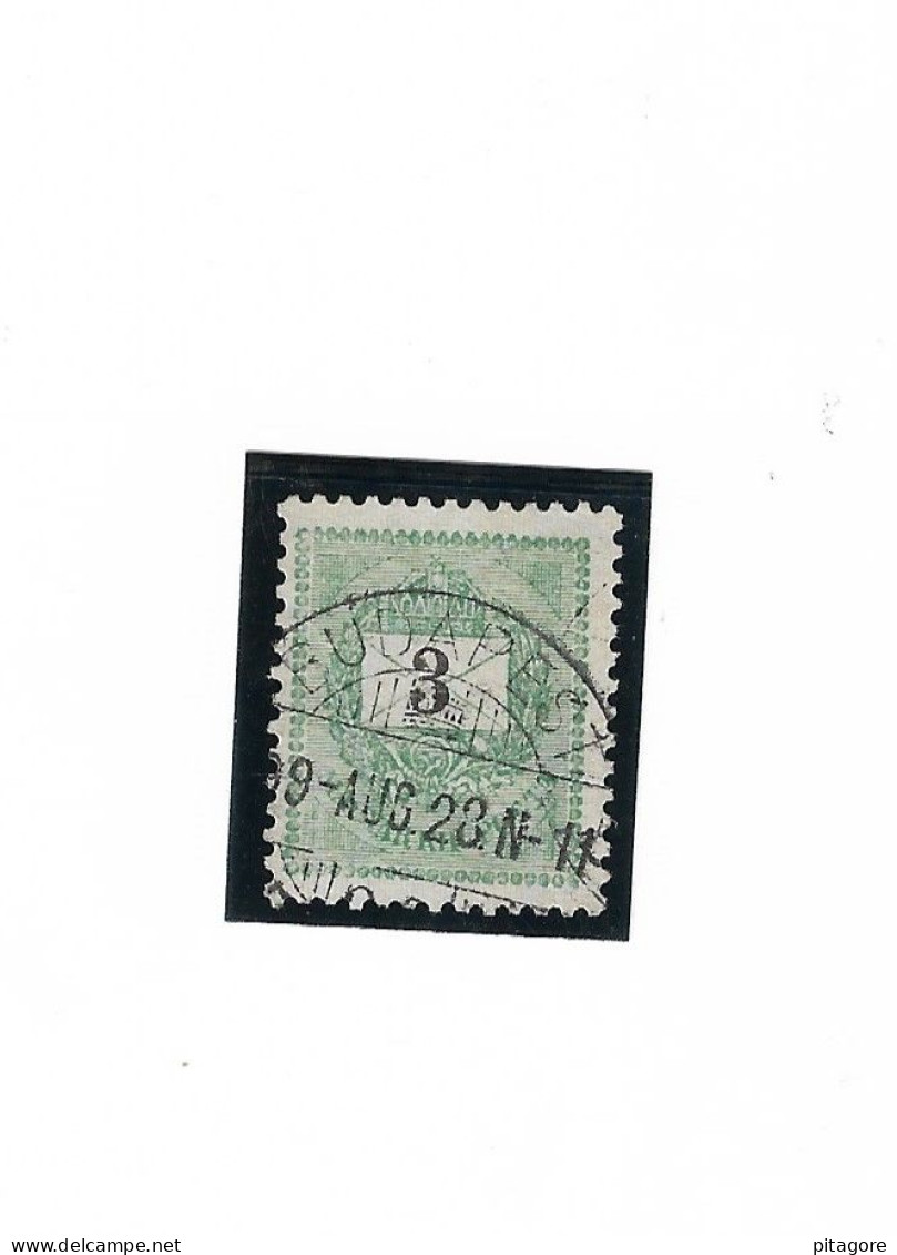 Timbre De Hongrie,  N: 25A(A)  Dentelé 12,année 1898 , Filigrane A, Belle Oblitération - Gebraucht