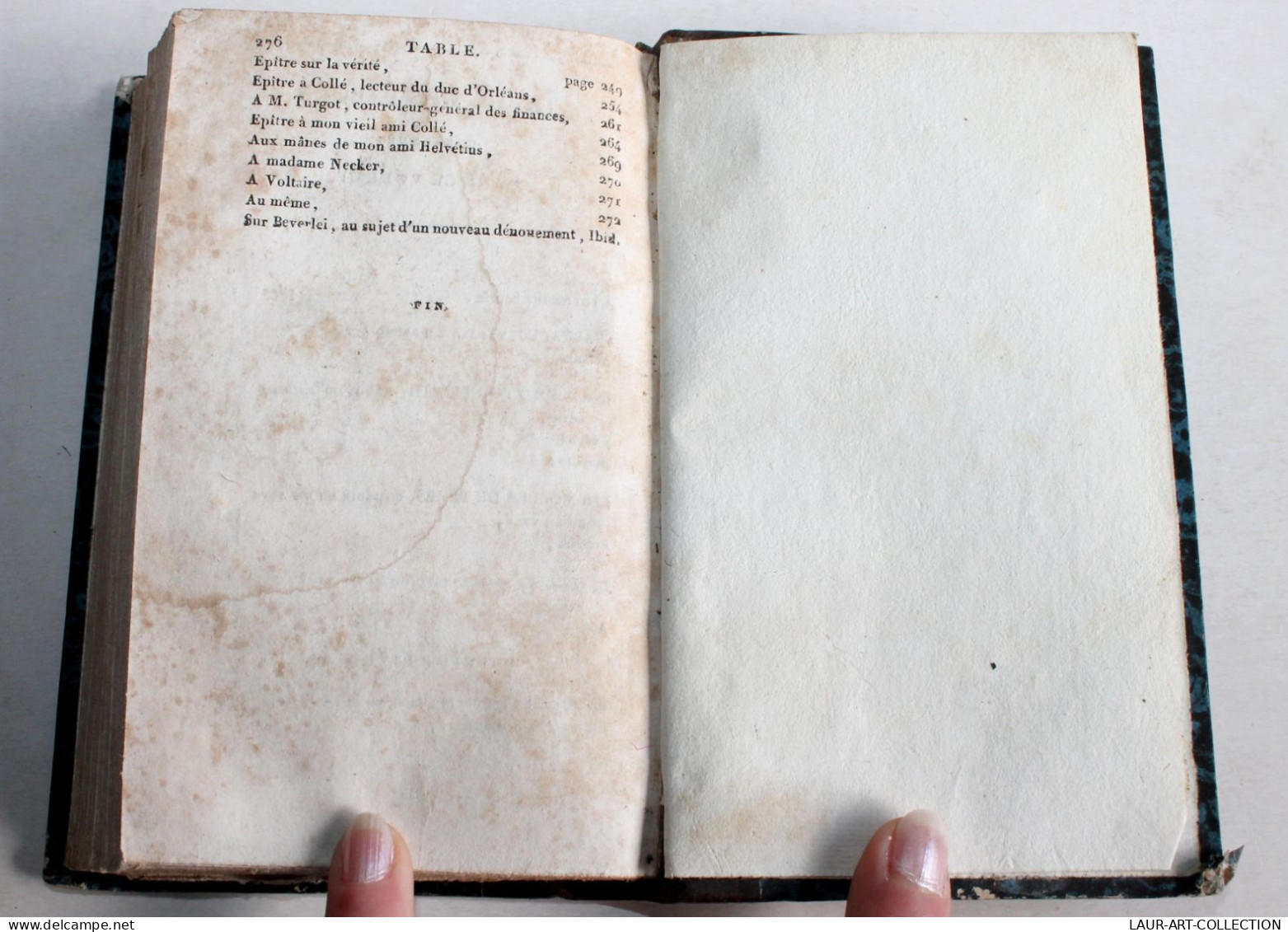 PIECE DE THEATRE OEUVRES CHOISIES DE SAURIN EDITION STEREOTYPE 1820 FIRMIN DIDOT / ANCIEN LIVRE XIXe SIECLE (1803.100) - Autores Franceses