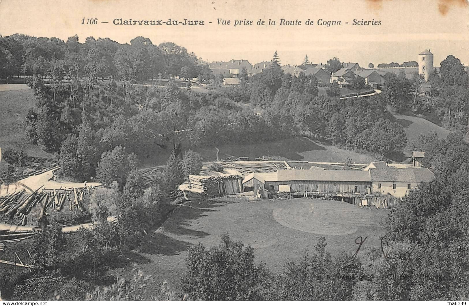 Clairvaux Cogna Scierie 1706 BF Paris - Clairvaux Les Lacs