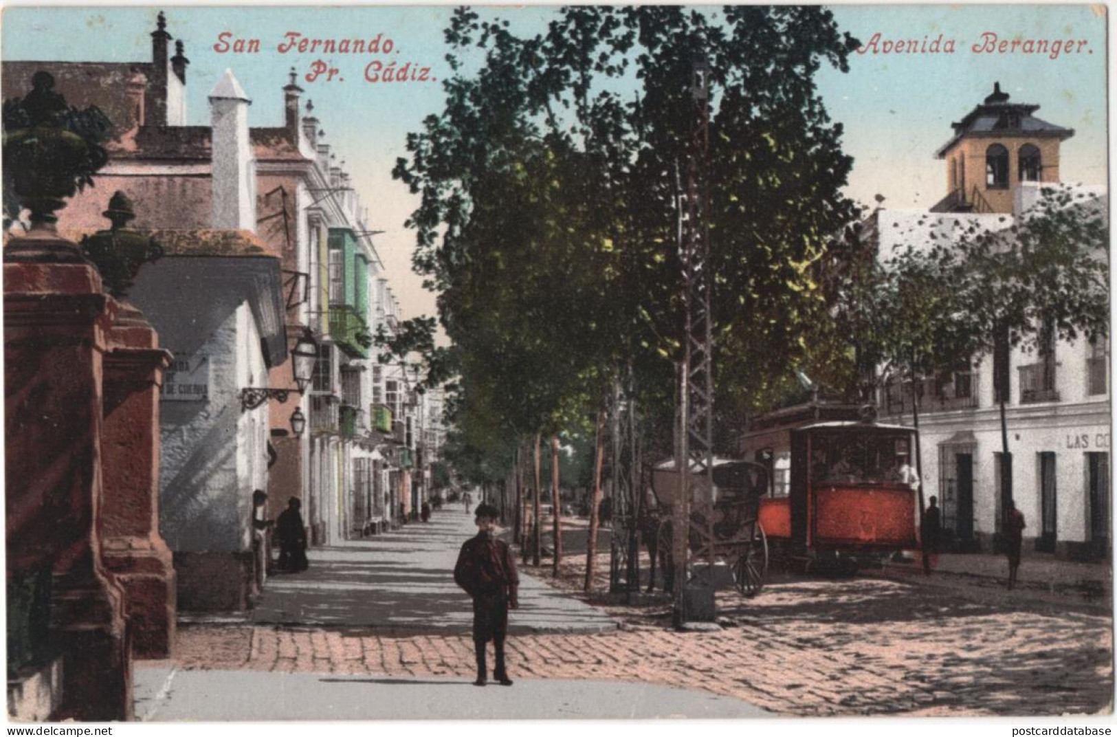 San Fernando - Avenida Beranger - & Tram - Trinidad