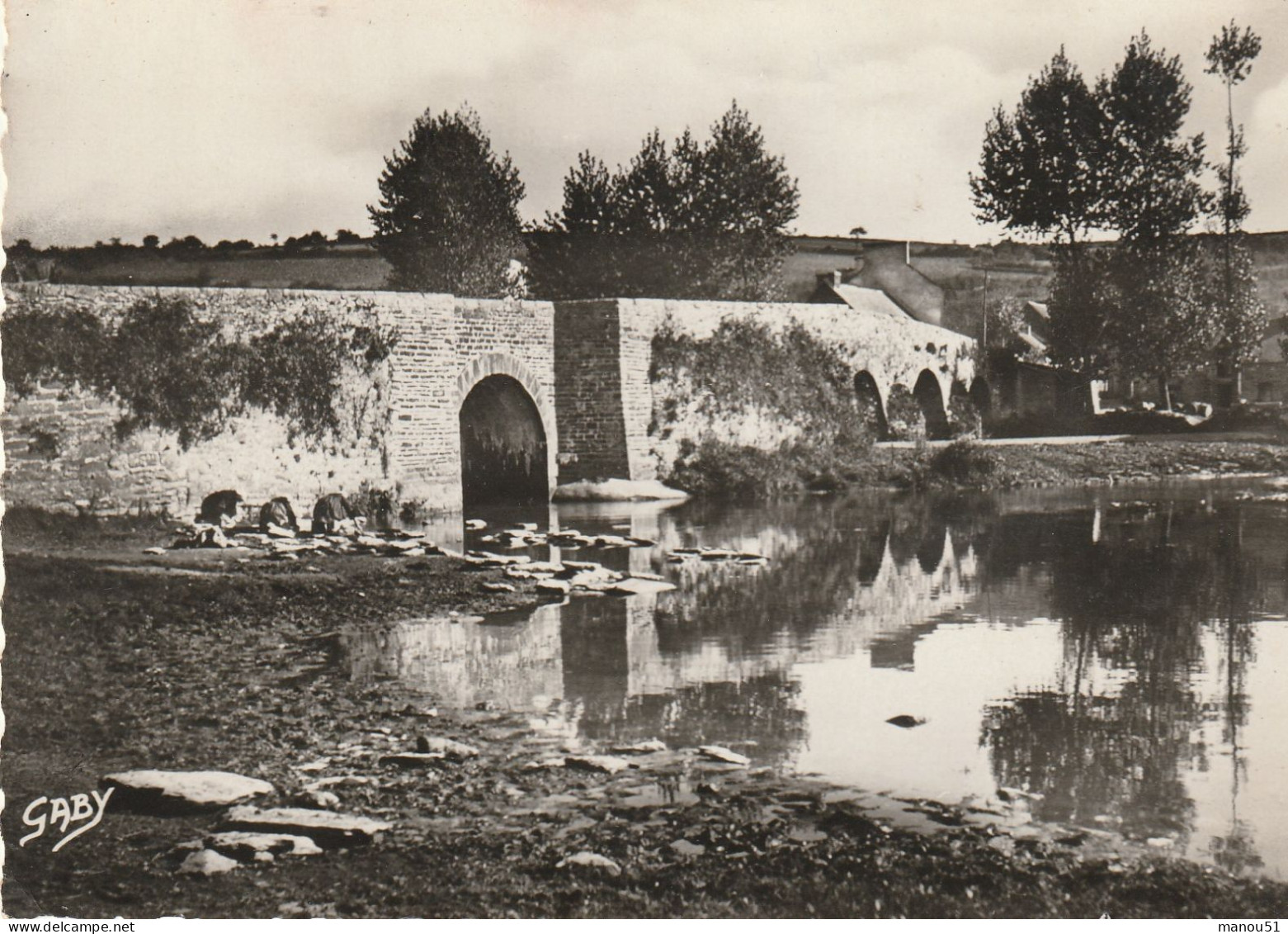 LE PETIT CARHAIX -  CPSM : Le Vieux Pont - Carhaix-Plouguer