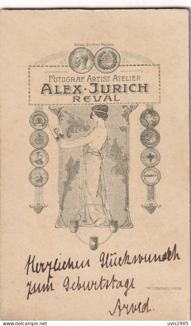 Alex Jurich,Reval Cabinet Photo. - Estonie