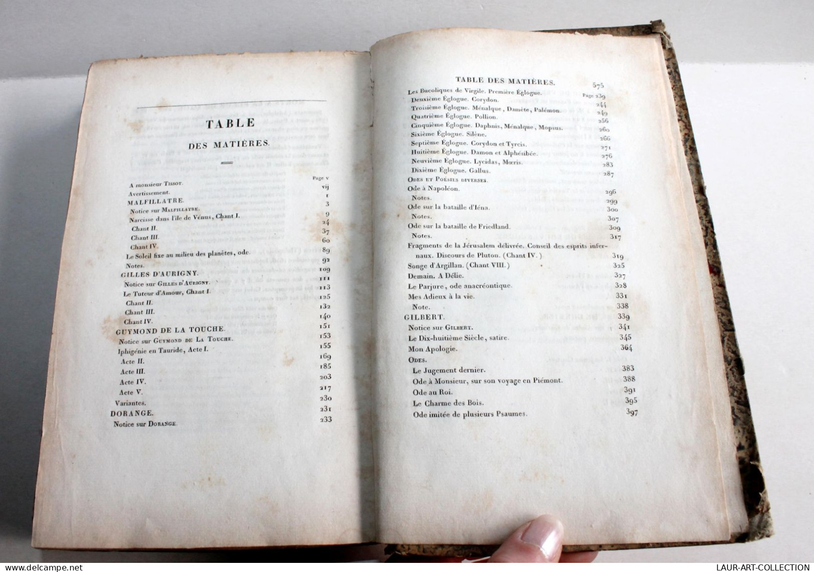 THEATRE, SOUVENIRS DES MUSES Ou COLLECTION DES POETES FRANCOIS De J BUISSON 1823 / ANCIEN LIVRE XIXe SIECLE (1803.110) - Französische Autoren