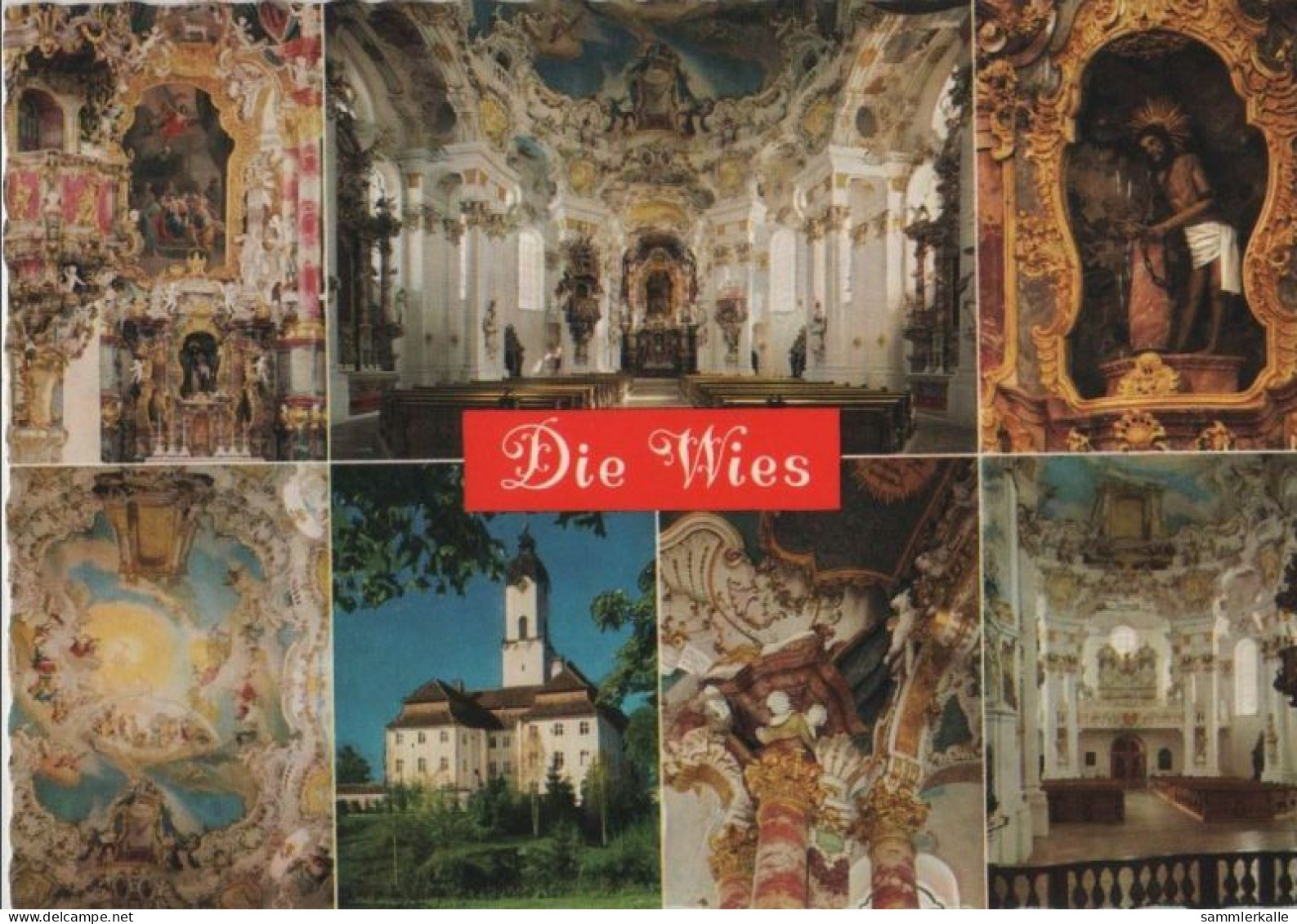 64084 - Steingaden-Wieskirche - U.a. Aussenansicht - Ca. 1975 - Weilheim