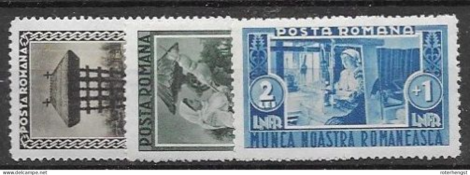 Romania Mh * / Mnh ** (blue Stamp) 15 Euros 1934 - Unused Stamps